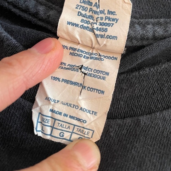 Check Meowt Cat Tee Shirt 80s Retro Outer Space Stars Galaxy Black Womens Large - Picture 7 of 12